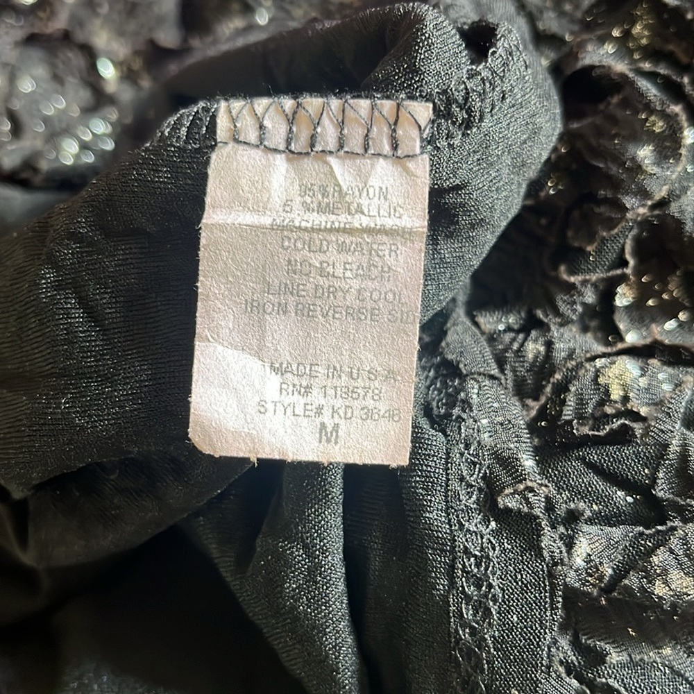 Carrie Allen Unique Little Black Dress - Picture 8 of 8